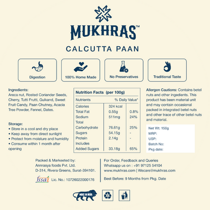 Rakhi Special Gift Pack – Calcutta Paan Mukhwas